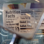 label makanan