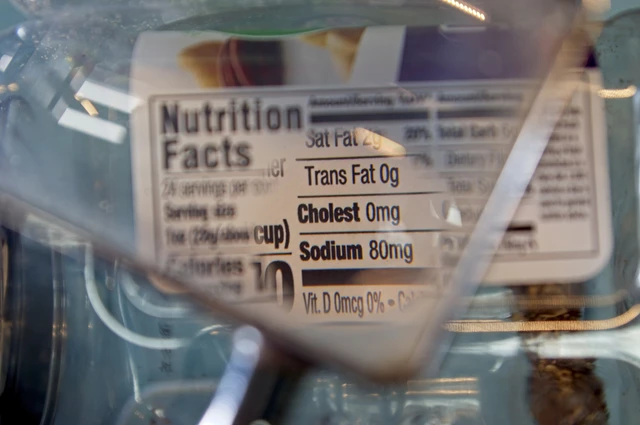 label makanan