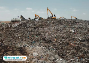 Duh! Sampah Menumpuk di TPA Sanggrahan Temanggung Selama Lebaran