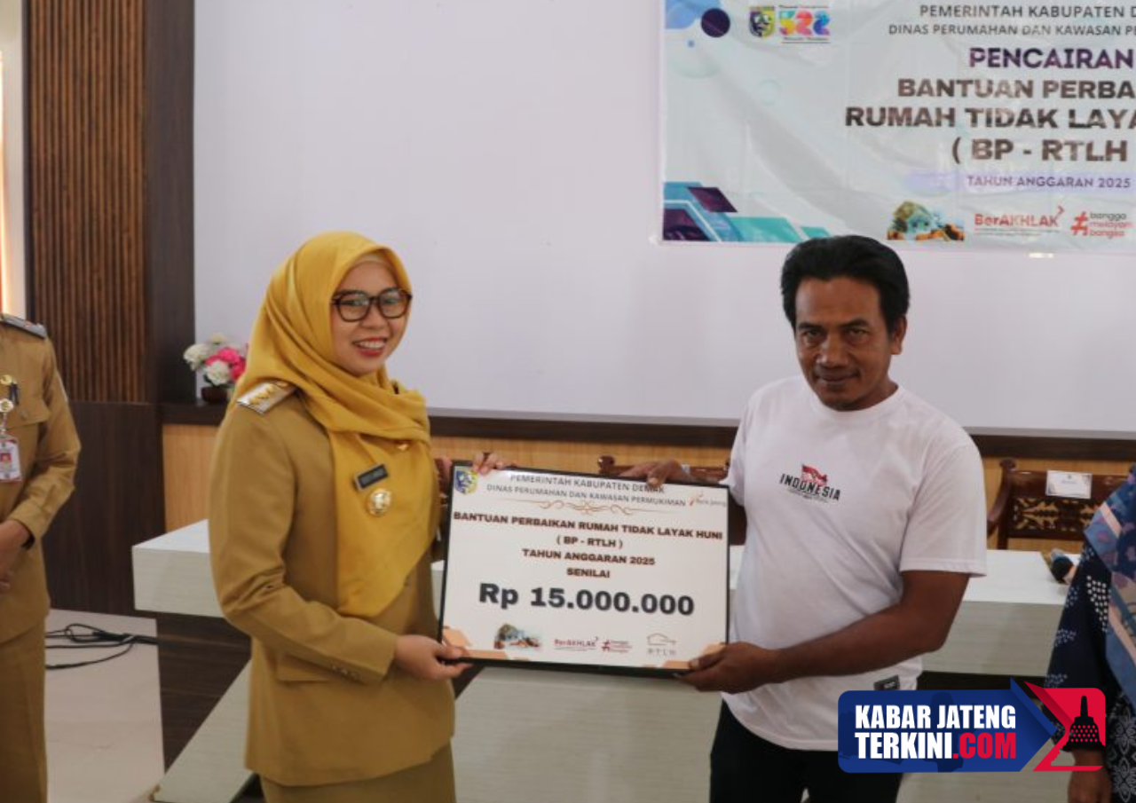 41 Warga di 8 Kecamatan Demak Dapat Bantuan Perbaikan RTLH