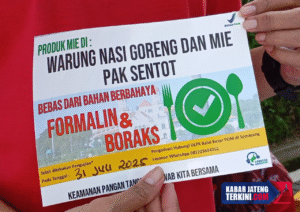400 Produk UMKM di Jateng Dinyatakan Bebas Zat Berbahaya