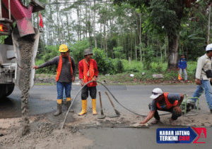 Pemprov Ungkap Progres Pengerjaan dan Perbaikan Jalan di Jateng