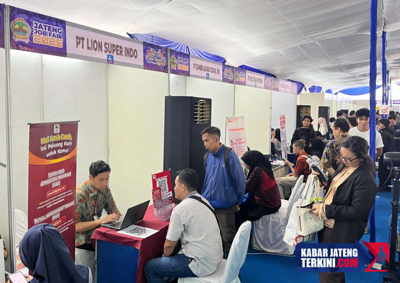 Job Fair Hari Jadi ke-80 Jawa Tengah Hadirkan 6 Ribu Lebih Lowongan Kerja dari 43 Perusahaan