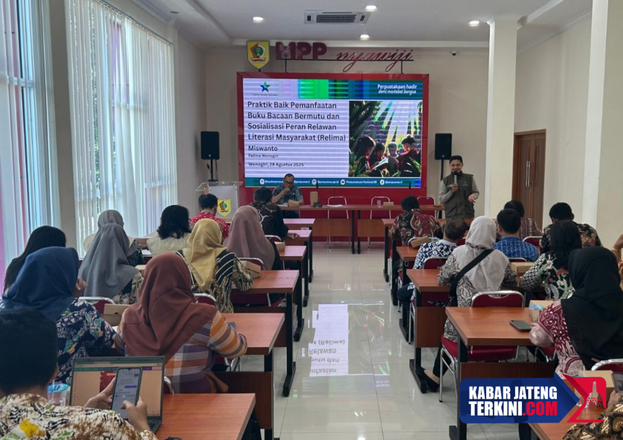 Pemkab Wonogiri Imbau Perpustakaan Desa Tertib dalam Penataan Koleksi Bacaan