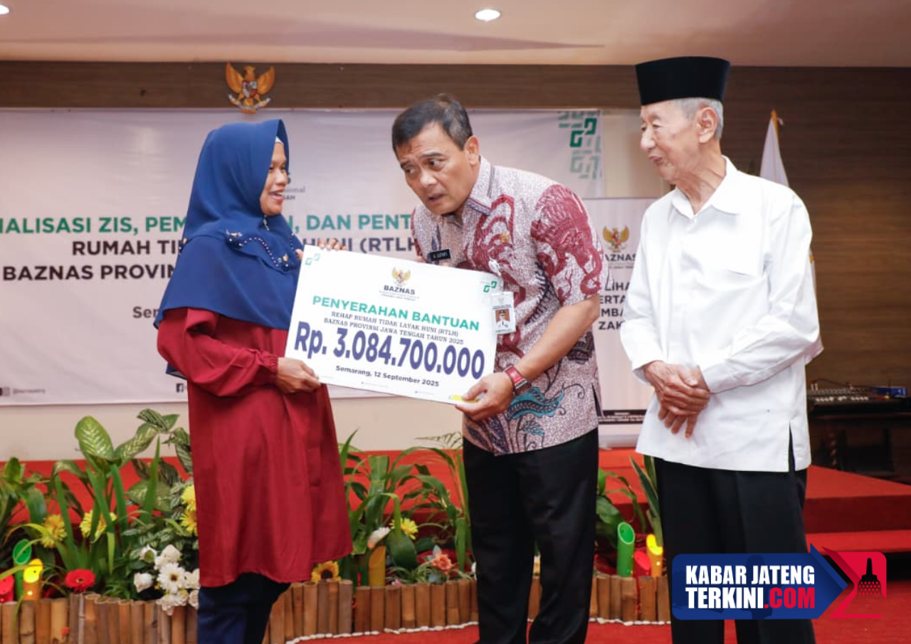 150 KK di Jateng Terima Bantuan Perbaikan RTLH, Total Alokasi Lebih dari Rp3 M