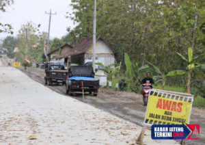 Perbaikan Jalan Todanan-Ngawen Blora Habiskan Anggaran Rp15 Miliar