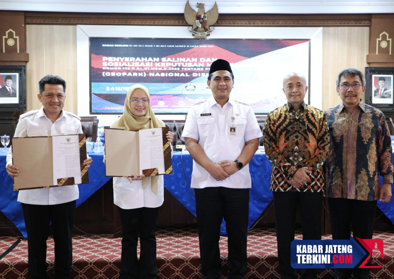 Kawasan Dataran Tinggi Dieng Ditetapkan Sebagai Geopark Nasional