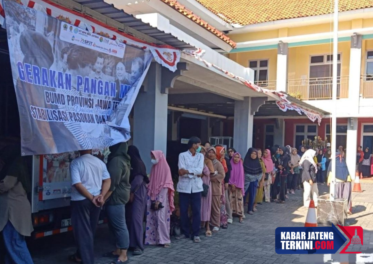 Pemprov Jateng Gencarkan Gerakan Pangan Murah BUMD di Pekalongan dan Salatiga