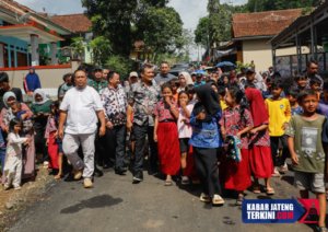 Proyek Perbaikan Jalan Tembongraja-Salem Brebes Dikerjakan dengan Model Collaborative Funding