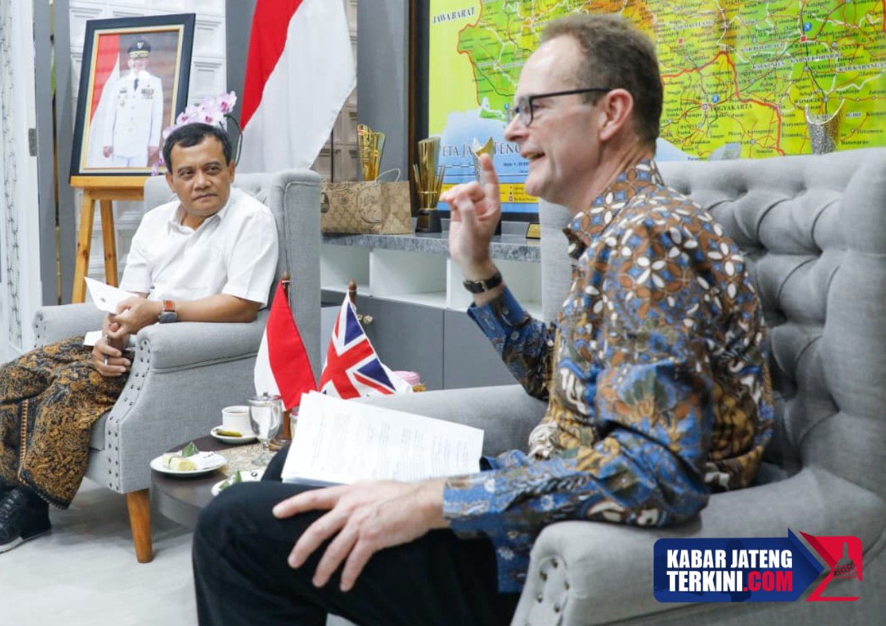 Perkuat Investasi dan Ekonomi Hijau, Pemprov Jateng Buka Peluang Kerja Sama dengan Inggris