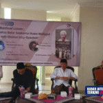 Dinarpus Rembang Upayakan Penguatan Literasi melalui Bedah Buku KH. Baidlowi