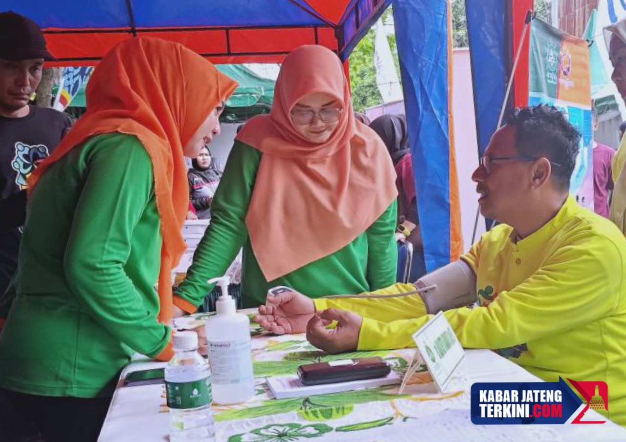 Salah satu stand di Rembang Wellnes Festival / rembangkab