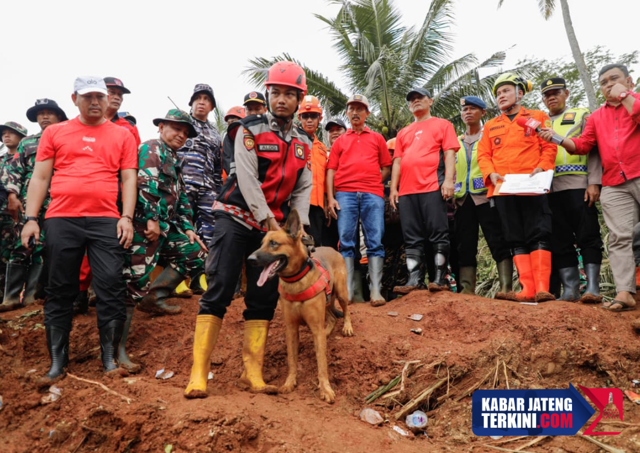 20 Korban Tewas Bencana Longsor di Cilacap, Tim Gabungan Intensifkan Pencarian 3 Korban Terakhir