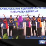 Wujudkan Harmonisasi, ASN Rembang Ikuti Lomba Padus di Peringatan Hari KORPRI