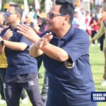 Senam Zumba HUT KORPRI Digelar di Alun-alun Rembang/rembangkab