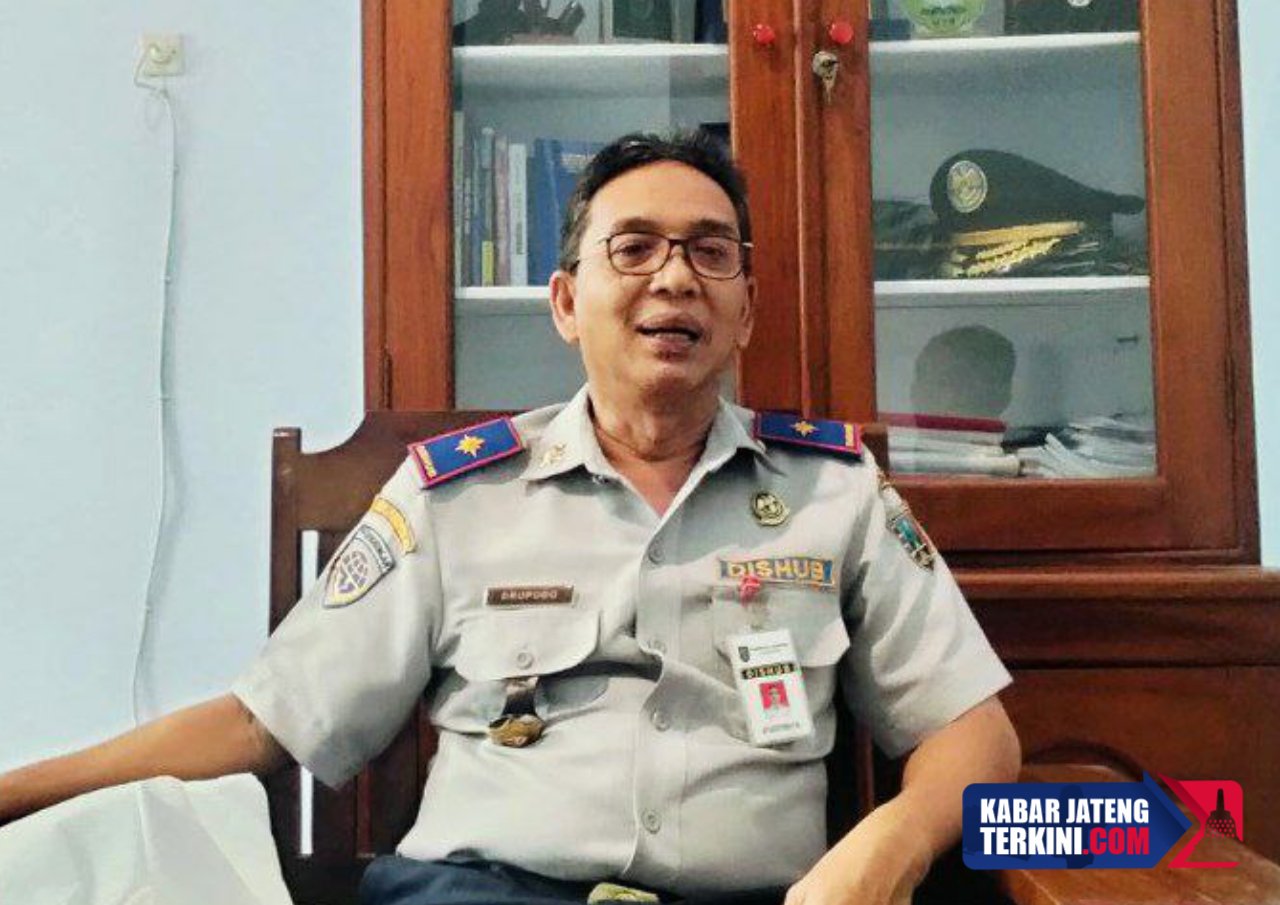 Foto : Kepala Dishub Kabupaten Rembang, Drupodo. (Sumber. Kabarjatengterkini.com/ Ilham)