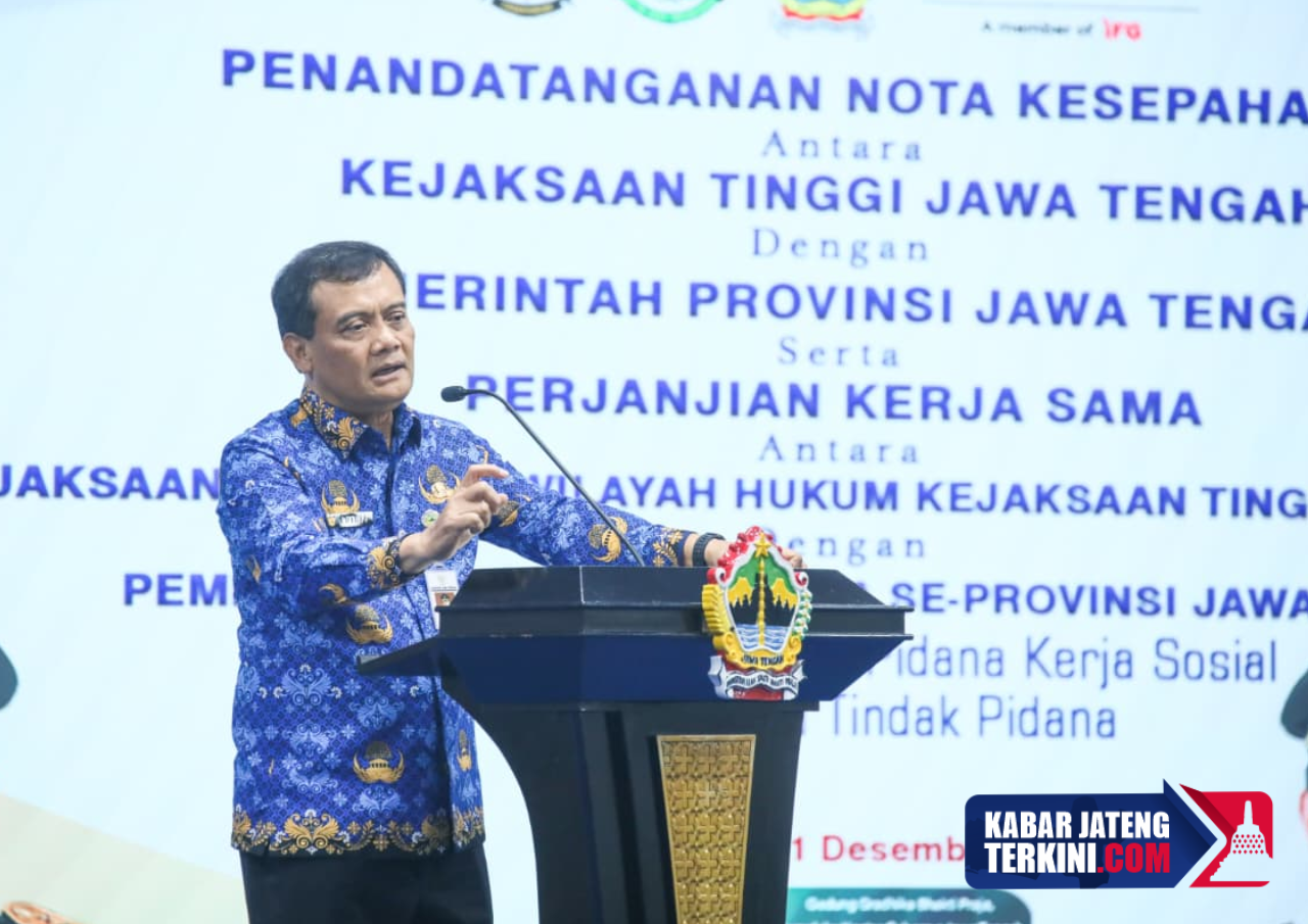 Gubernur Jawa Tengah Ahmad Luthfi.