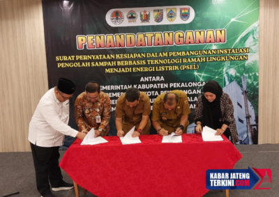4 Wilayah Pekalongan Raya Sepakat Bangun Pembangkit Listrik Energi Sampah