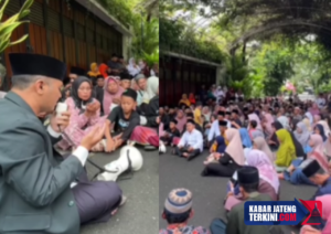 Viral Warga Gelar Tahlilan di Depan Rumah Jokowi, Ajudan Buka Suara