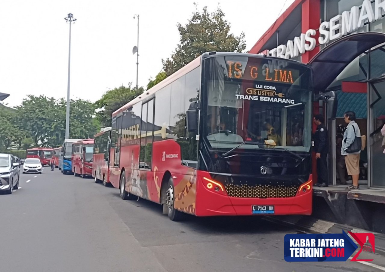 Pemkot Semarang Upayakan Uji Coba Bus Listrik Berjalan Maksimal
