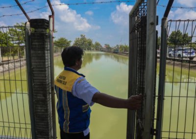 Embung Alastuwo, di Desa Wonolepo, Kecamatan Tasikmadu, Kabupaten Karanganyar