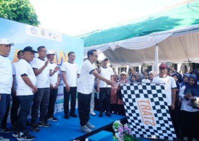 Ribuan Insan Pendidikan Ikuti Kegiatan Jalan Santai Peringatan Hardiknas 2026