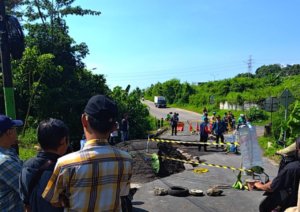 Pemkot Respon Cepat Laporan Jembatan Ambles di Purwoyoso Ngaliyan