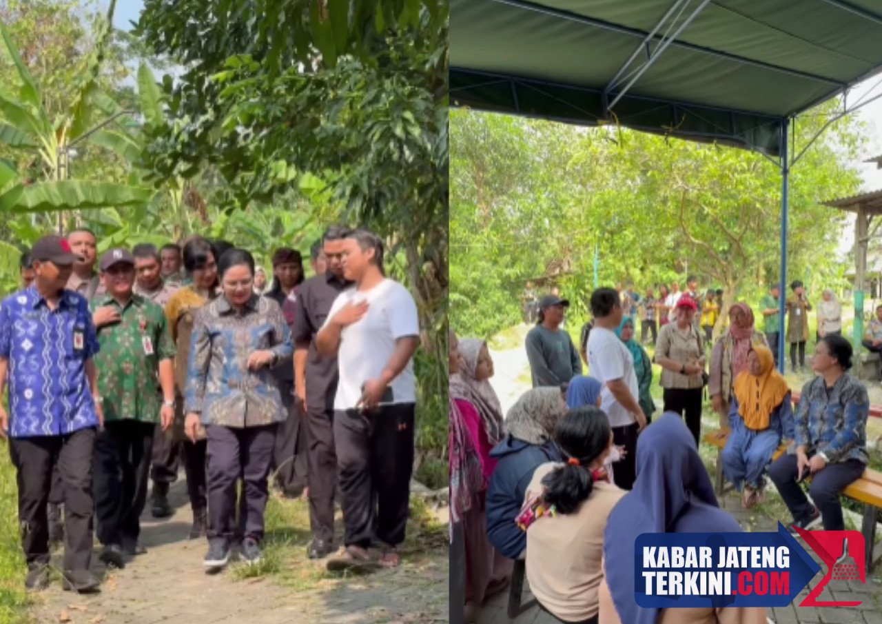 Agustina Tinjau Wilayah Terdampak Longsor Gunungpati