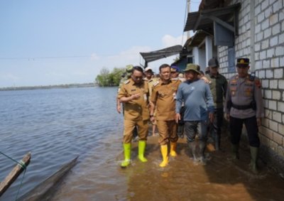 Penanganan Rob di Desa Tunggulsari Bakal Difokuskan pada Perbaikan 4 Titik Tanggul Jebol