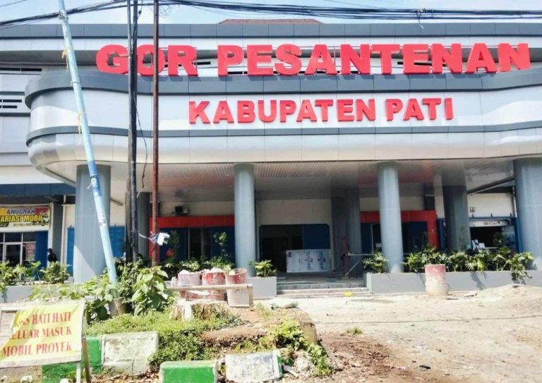Anggaran Penataan GOR Pesantenan Pati Bakal Dialihkan ke Perbaikan Infrastruktur Jalan