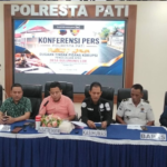 Konferensi Pers di Lantai II Ruang Sanika Satyawada